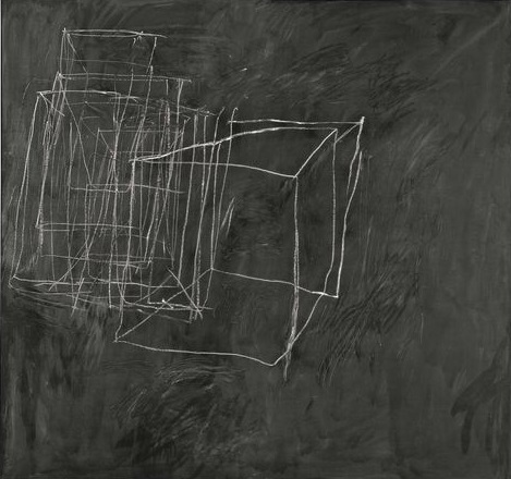 1 Cy Twombly, Night Watch, 1966, peinture-industrielle-crayon-a-la